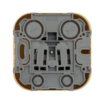 Розетка без заземления без шторок IP20 16А 250В дерево Quteo Legrand