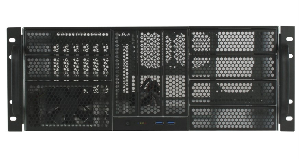 Корпус серверный 4U Procase RE411-D9H3-FC-55