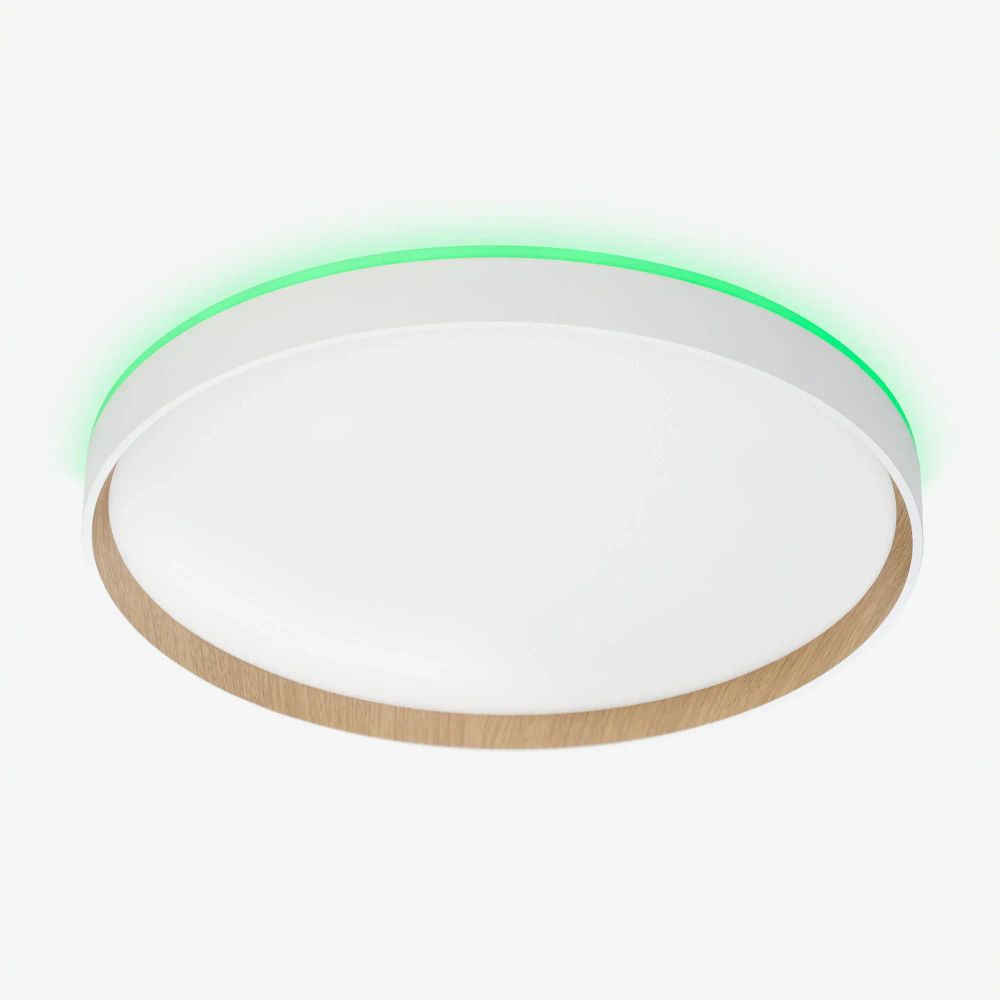 Citilux ETALON CL750400R LED RGB Светильник с пультом Белый+Бук