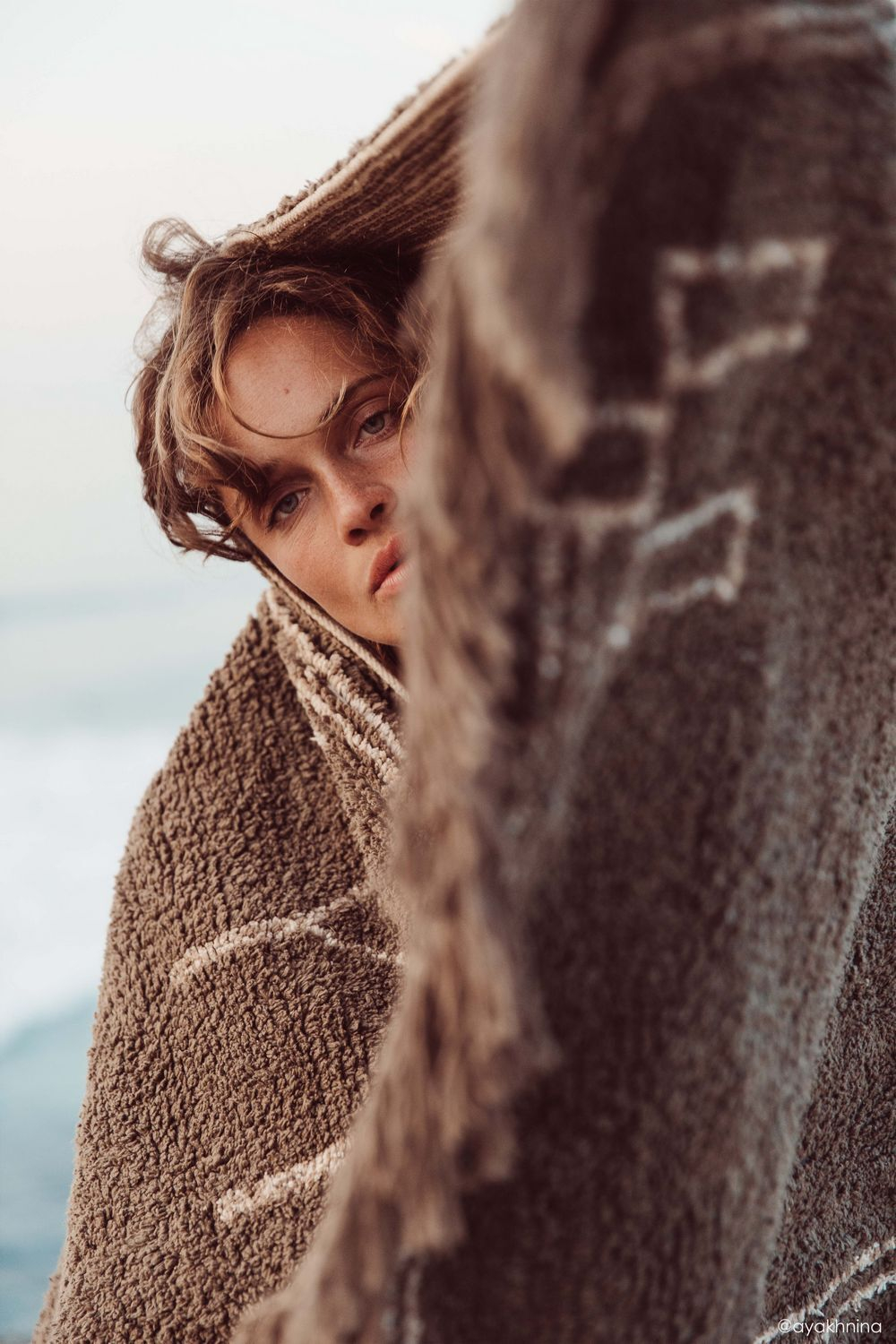 Ковер Lorena Canals Nomad Kerman Brown M (140x200 см)