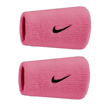 Теннисные напульсники Nike Swoosh Double Wide 2P - pink carnation
