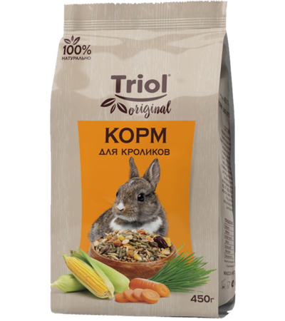 Триол Original Корм для кроликов, 450гр.