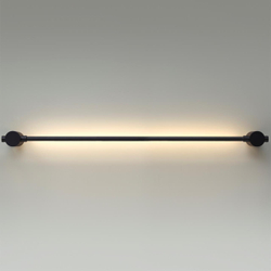 4395/8WL HIGHTECH ODL23 000 черный/металл Настенный св-к IP20 LED 8W 320Лм 3000K DALIA