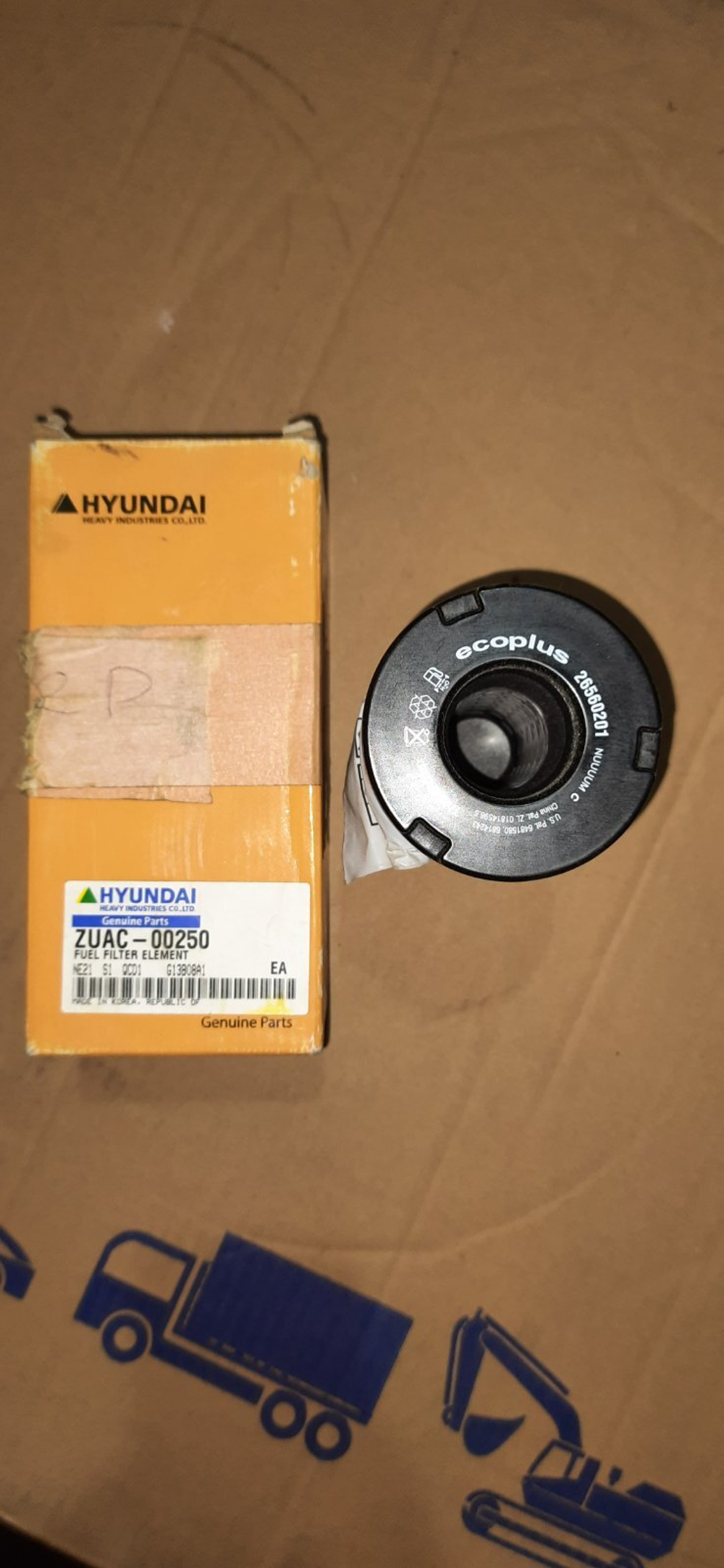 Фильтр топливный Hyundai ZUAC-0025