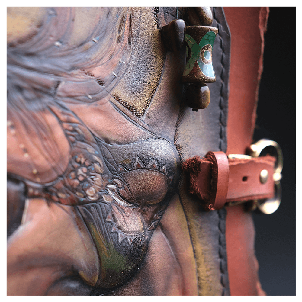 Кожаный ежедневник «Шаманка»