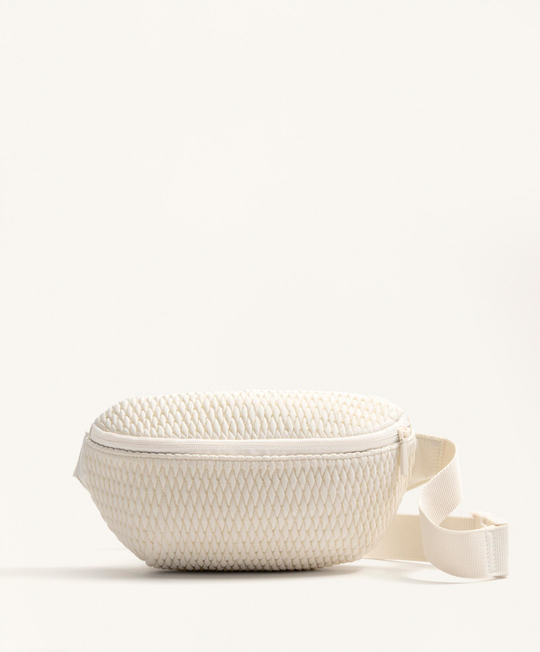OYSHO Мягкая поясная сумка, кремовый