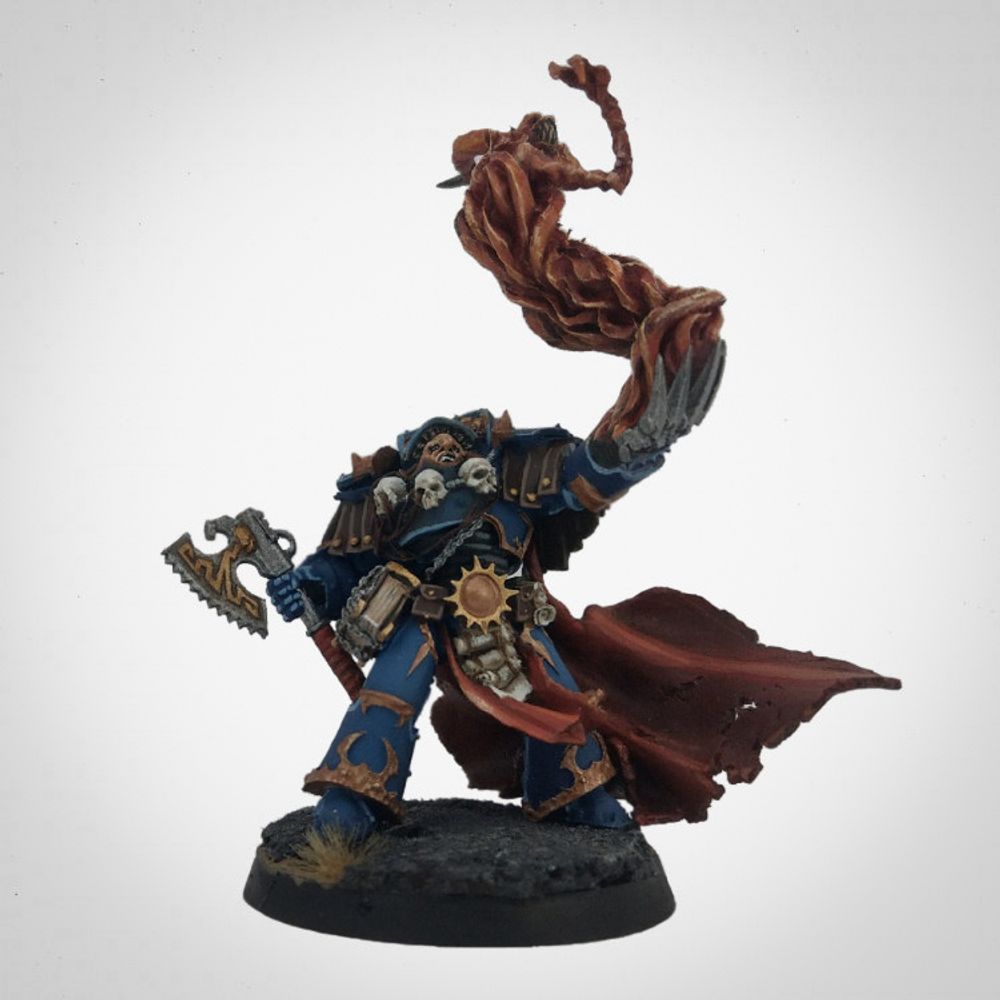 Traitor Librarian in Caraphractii Armour