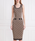 платье Elisabetta Franchi - бежевый(AM41Z31E2)