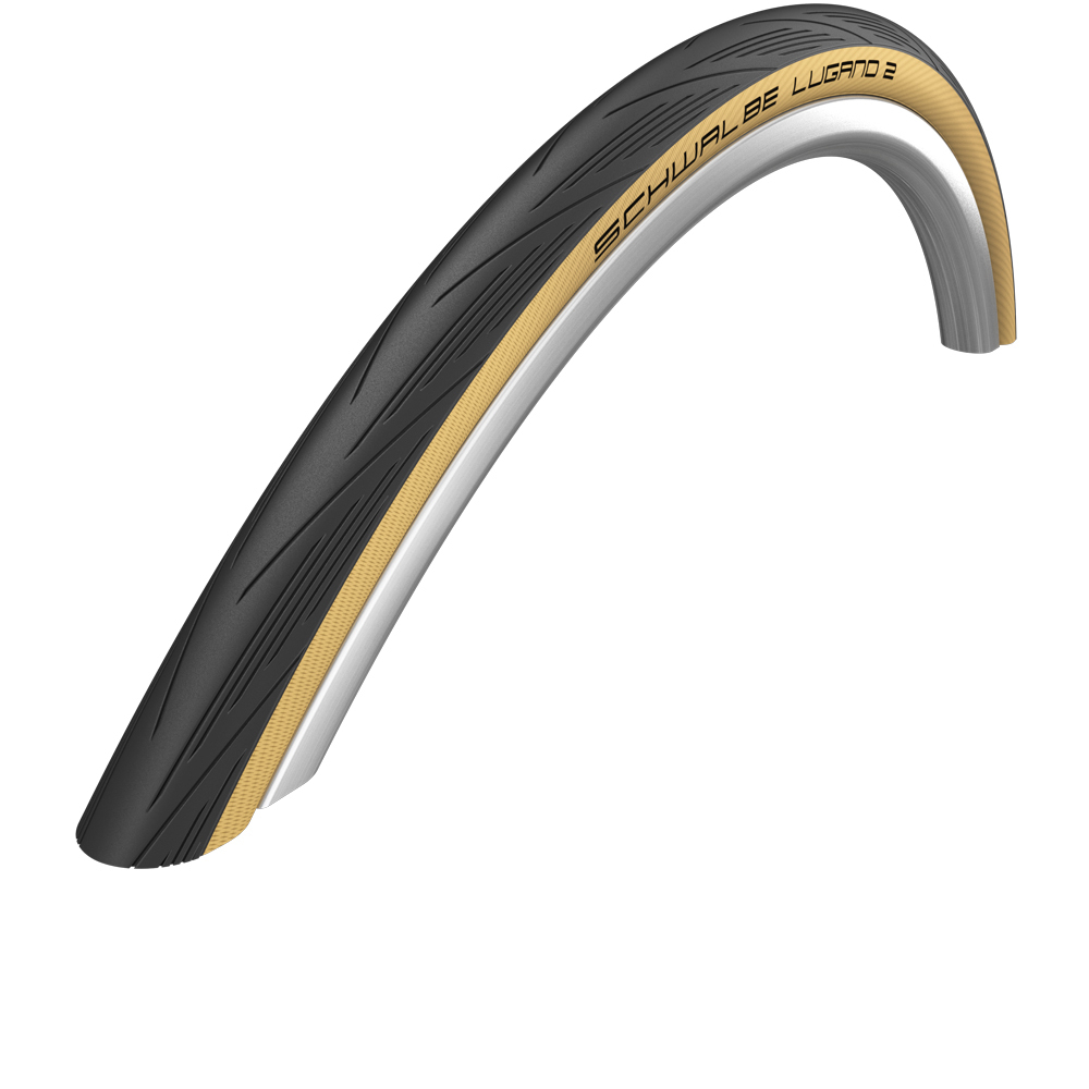Покрышка 700X25C (25-622) Schwalbe LUGANO II K-GUARD B/CL-SK HS471 SIC 50EPI
