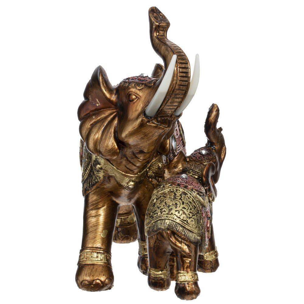 GAEM Фигурка декоративная "Слоны", L14,5 W8,5 H16 см