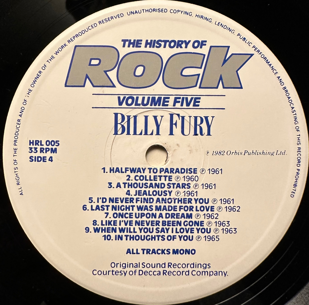 Сборник - The History Of Rock 5 (Англия 1982г.) 2LP