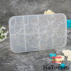 Силиконовый молд «Весенний сад»