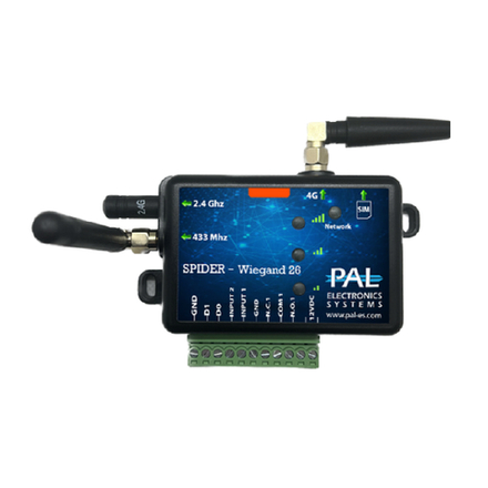 GSM/WiFi/Bluetooth-модуль управления SPIDER-Wiegand 26