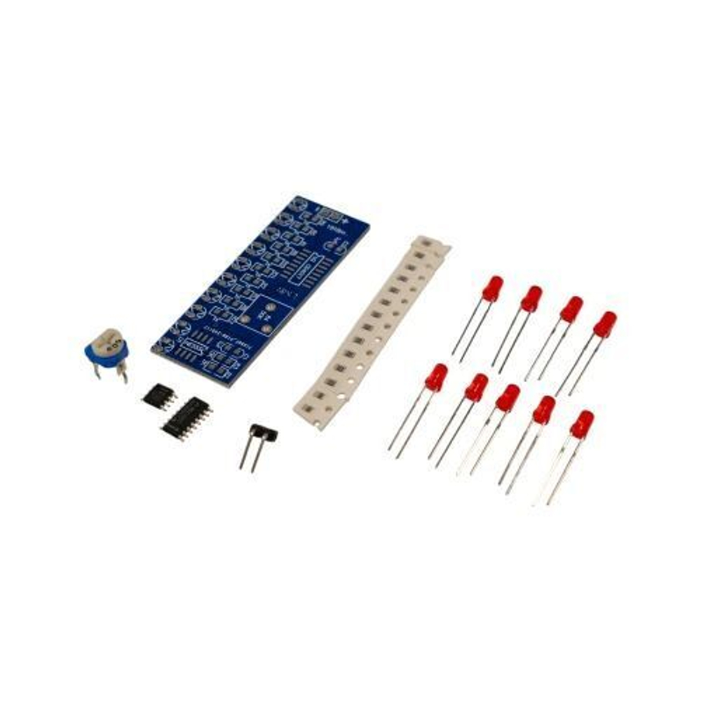СА Бегущие огни на NE555 + CD4017