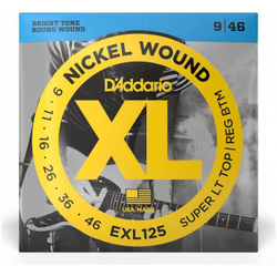 Струны для электрогитары D'addario EXL125