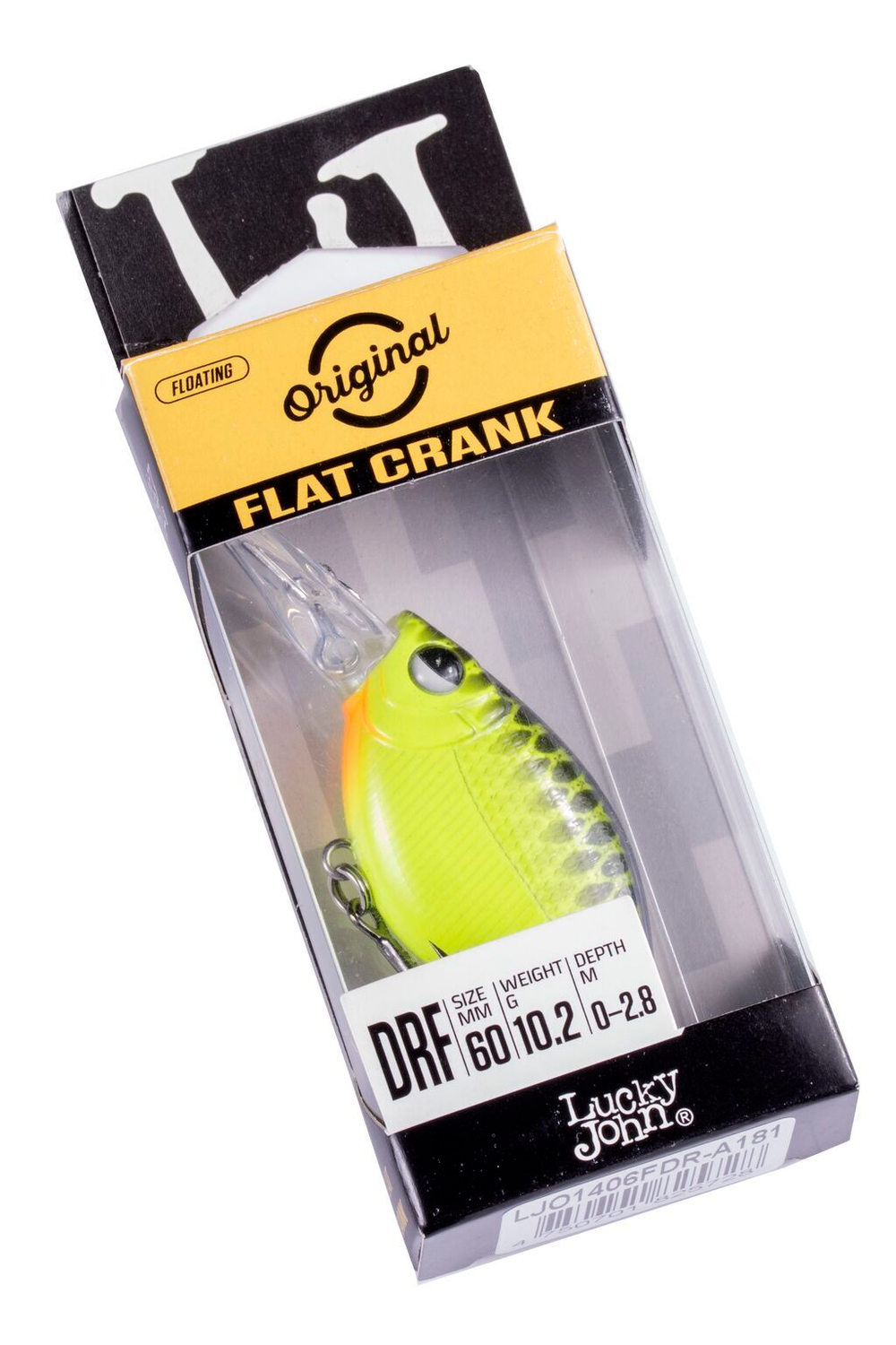Воблер плавающие LJ Original FLAT CRANK DRF 06.00/A181