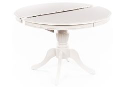 Стол раскладной Toskana 106(141)х106х75 молочно-белый