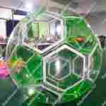 Аттракцион Водный шар ПВХ «Футбольный мяч Зеленый», 2*2*2 м