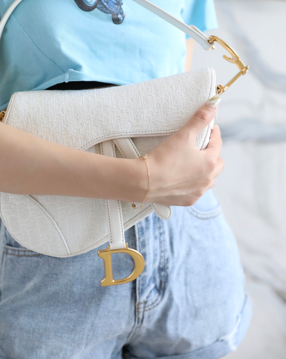 Christian Dior Saddle Bag 25 cm