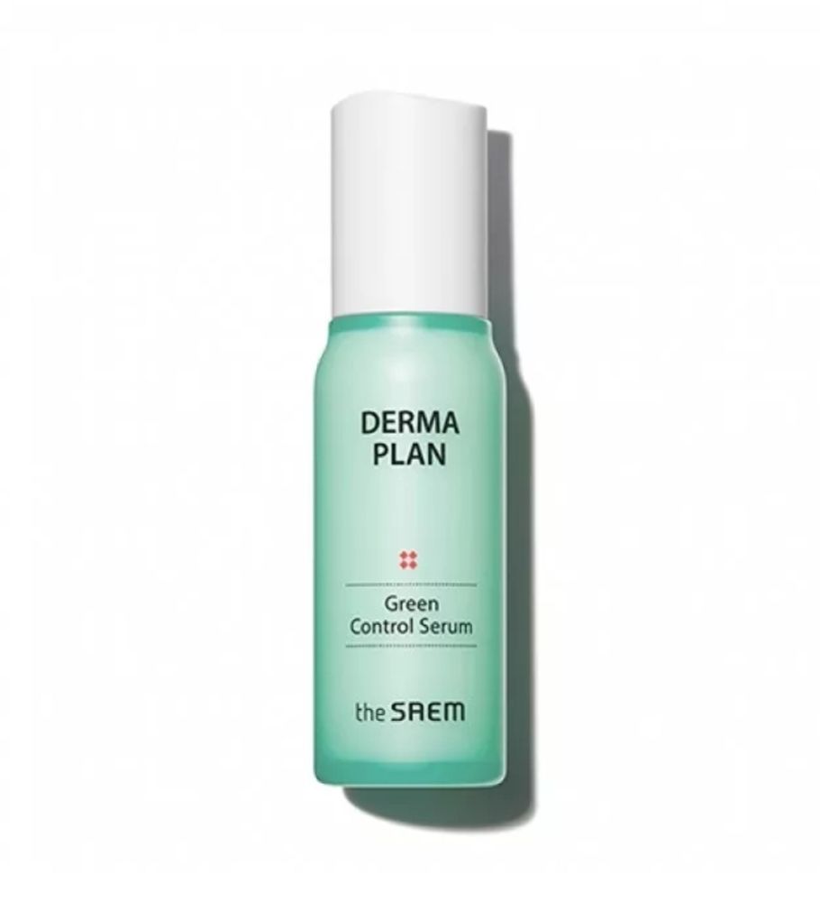 Сыворотка успокаивающая The Saem Derma Plan Green Control Serum, 60 мл