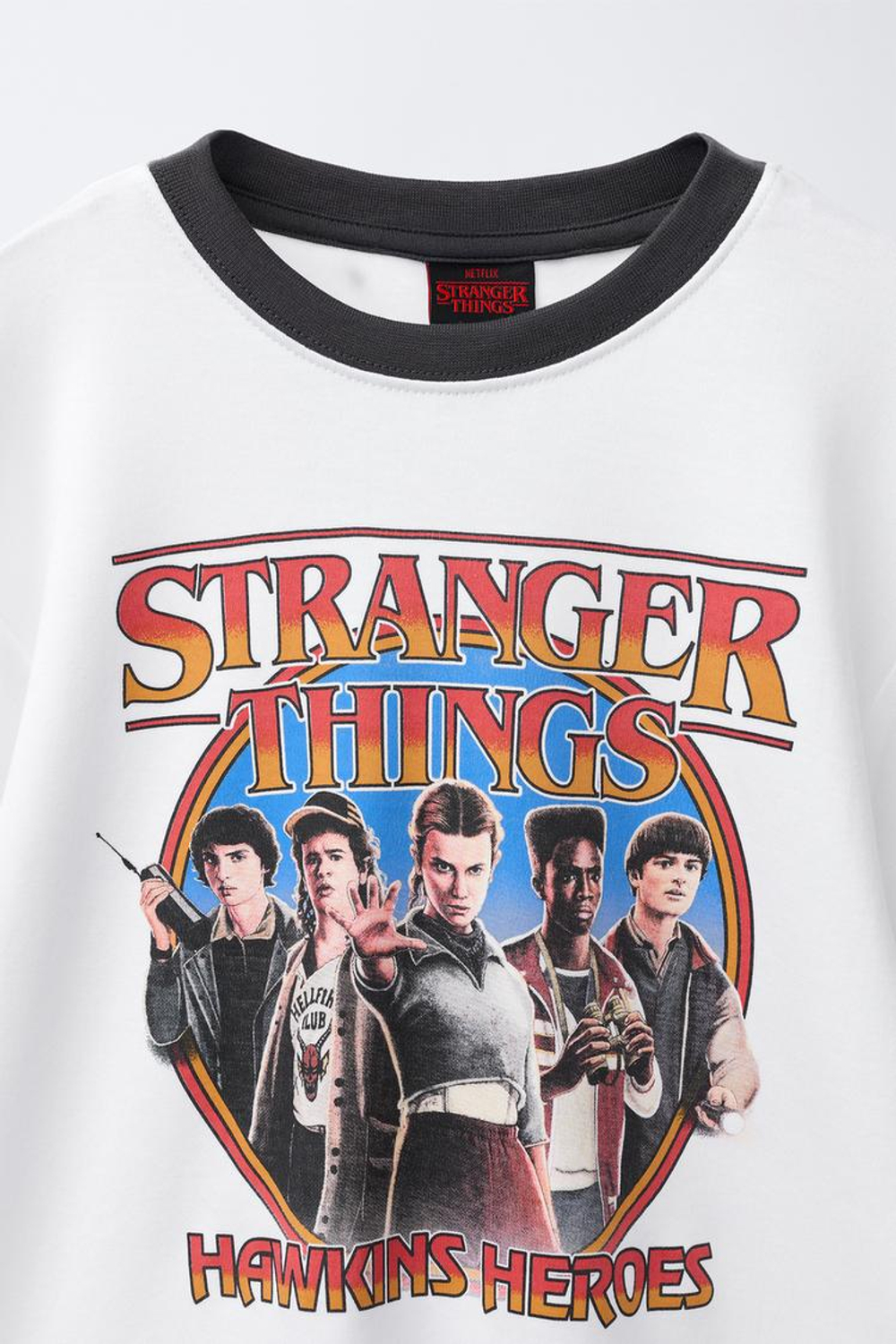 ZARA ПИЖАМА STRANGER THINGS © NETFLIX, АНТРАЦИТОВО-СЕРЫЙ