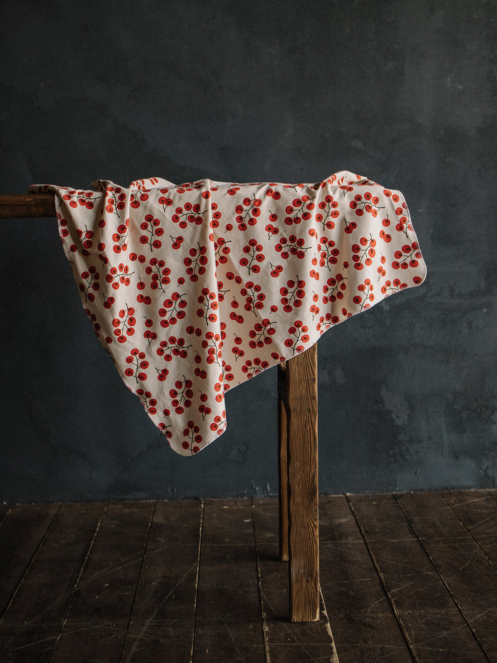 Двусторонний плед Mjölk Cherry Tomatoes