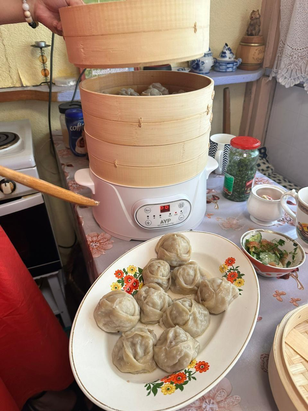 Умная бамбуковая пароварка