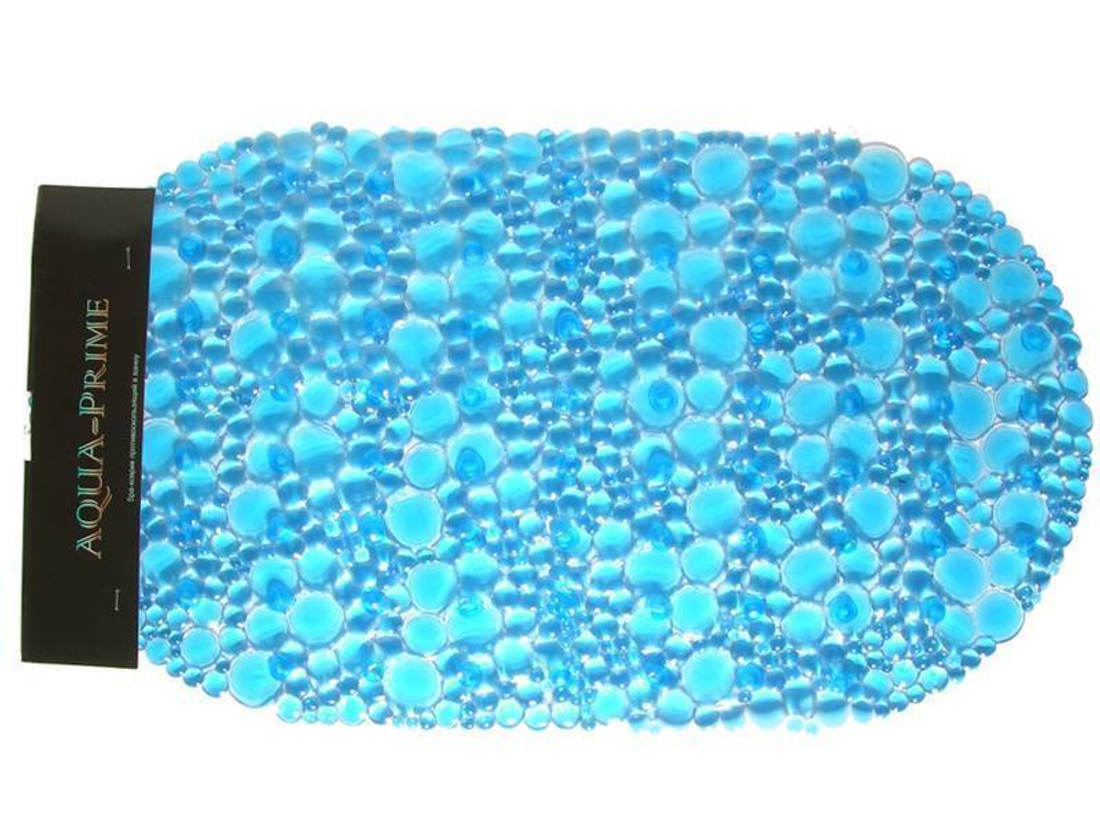 Коврик AQUA-PRIME Линза 67*38см (синий)