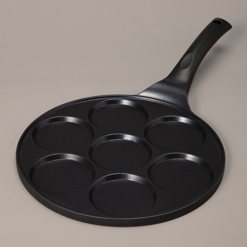 СКОВОРОДА AGNESS ДЛЯ ОЛАДИЙ С АНТИПРИГАР.ПОКРЫТИЕМ, ИНДУКЦИЯ, ДИАМЕТР=26.5 СМ