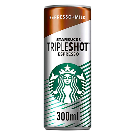 Холодный кофе Starbucks Tripleshot Espresso тройной эспрессо, 300 мл