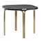 Столик кофейный ror, 50х50 см, латунь/черный