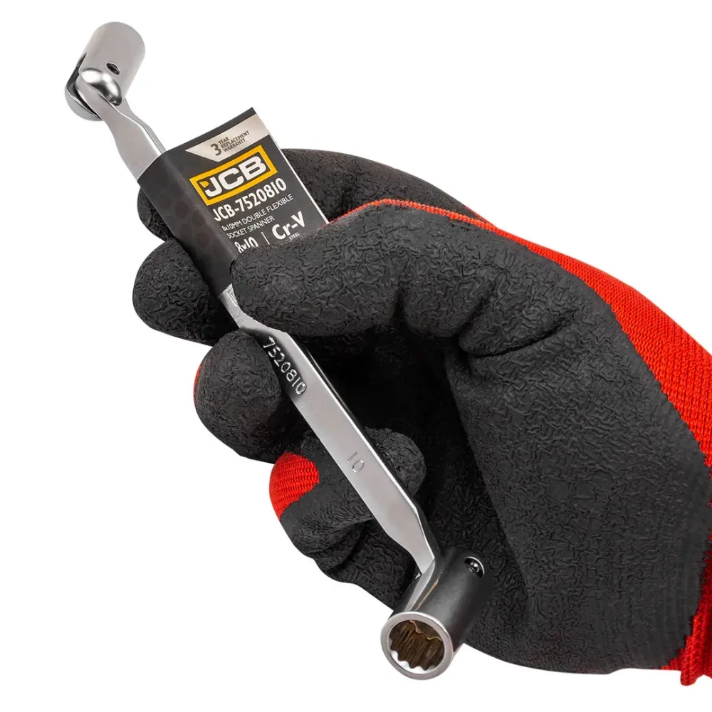 Ключ торцевой шарнирный 8х10мм JCB JCB-7520810