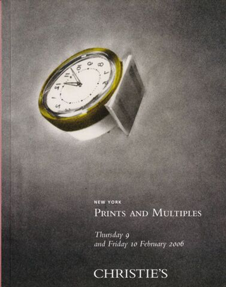 Каталог аукциона Christie's, Нью-Йорк, Тиражное искусство от 9-10 февраля 2006 года