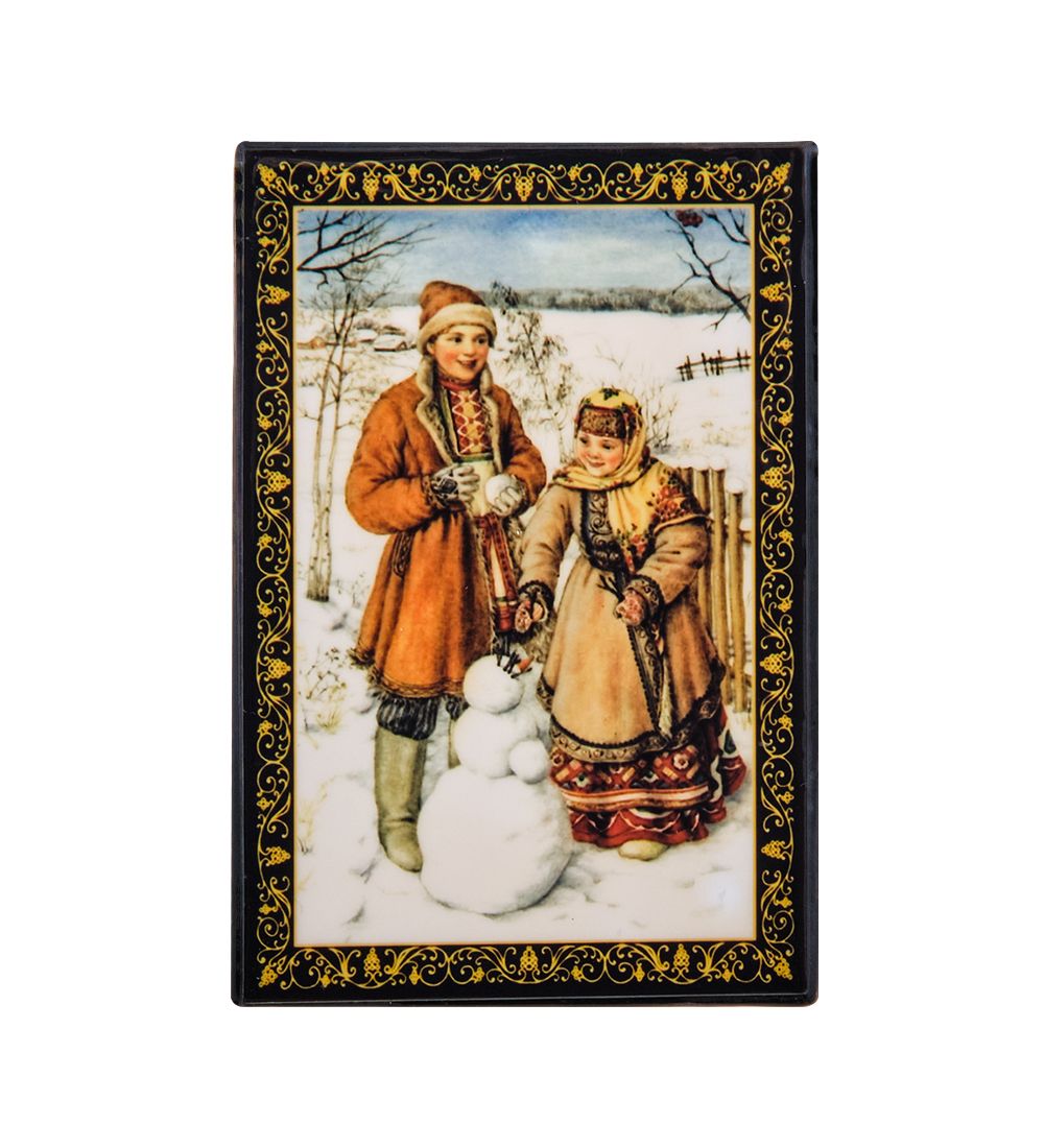 Народные промыслы ШК-11/10-K Шкатулка в технике декупаж (6х9х4)