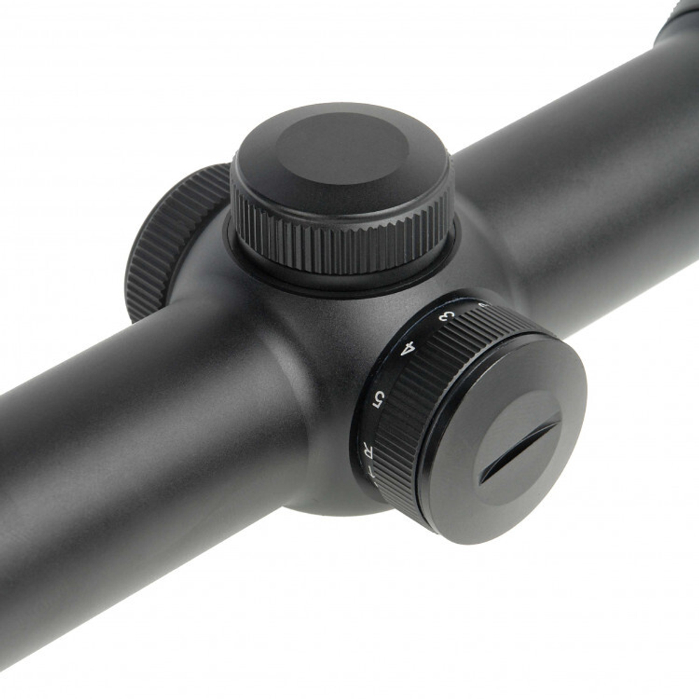 Оптический прицел Veber Black Russian 1-4x24 TSS RG для загонной охоты и стрельбы на ближних дистанциях