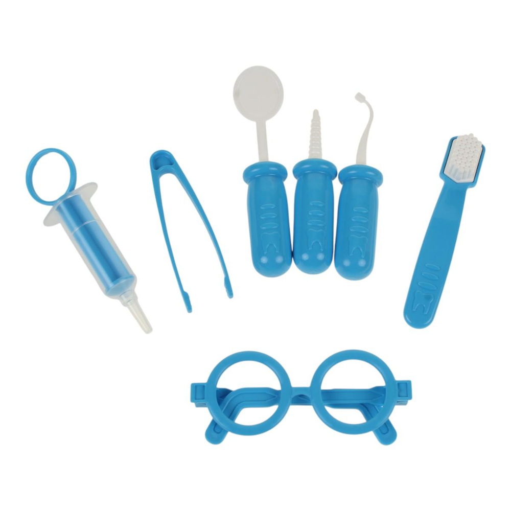 Игровой набор "Стоматолог Бегемотик" 8 предм. блист. (Лена)