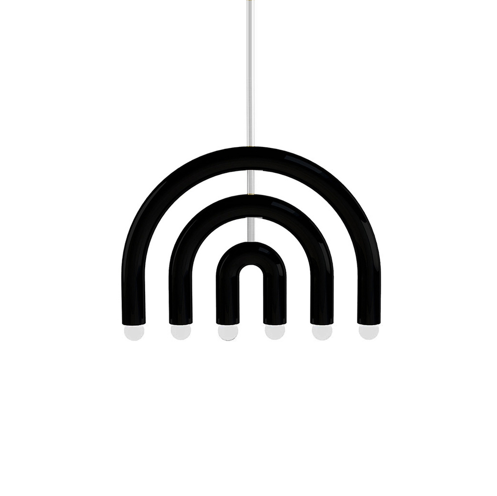 Pendant design lamp TRN F1 by Pani Jurek (Black)