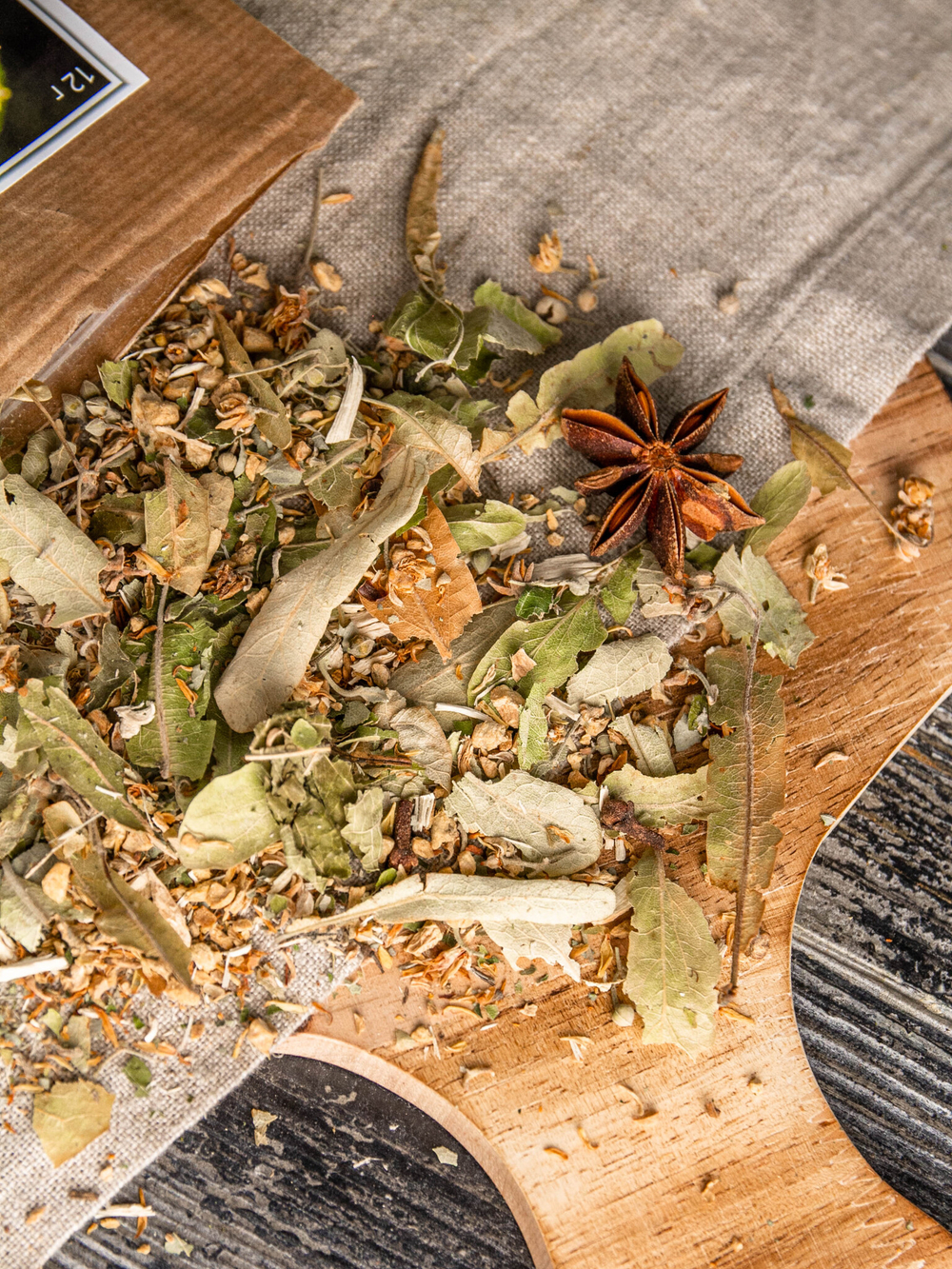 Липовая с имбирем