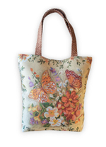 Гобеленовая сумка Пестрые бабочки (39х39х12)