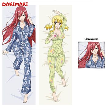 Дакимакура Эрза Скарлет и Люси Хартфилия арт. 0179