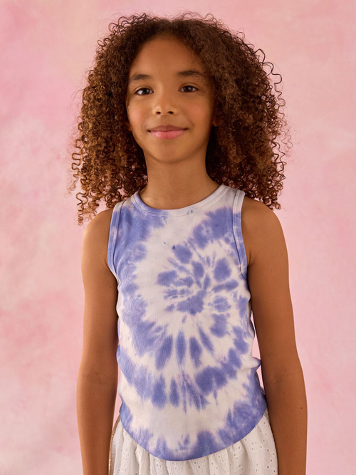 Майка для девочки Next AH9-540, Белый, Синий