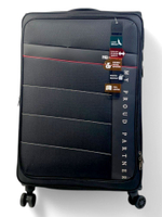 Большой чемодан Mironpan 50129, Черный, L