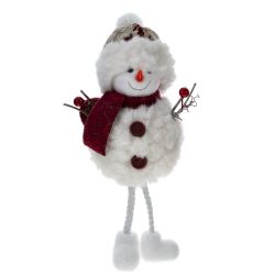 GAEM Изделие декоративное подвесное "Снеговик", L11 W7 H25 см, 3в.