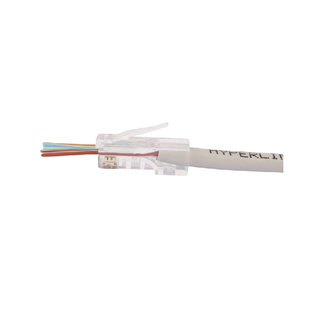 Разъем легкой оконцовки RJ-45 5E PLEZ-8P8C-U-C5-100 (уп. 50 шт.)