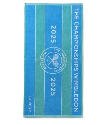 Теннисное полотенце Wimbledon The Championships 2025 Seasonal - aqua/sky blue