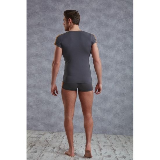 Мужская футболка темно-серая Doreanse 2544