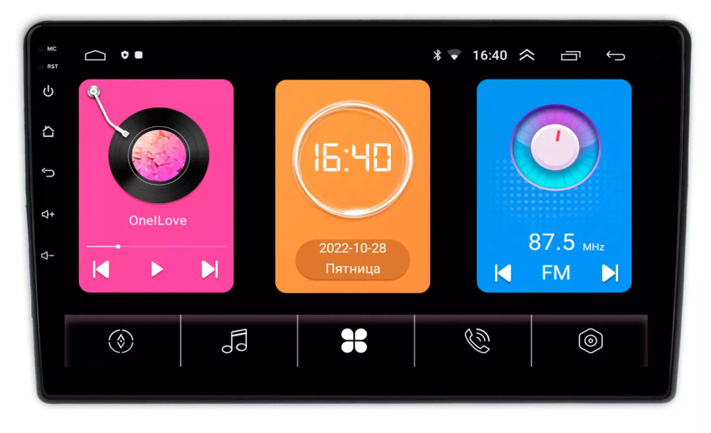 Магнитола для Toyota Auris 2 2012-2015 - OEM GT9-TO395N на Android 10, 2ГБ-16ГБ
