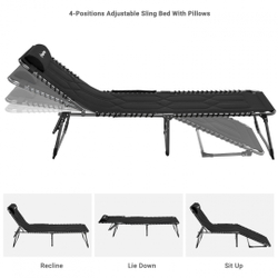 ШЕЗЛОНГ KINGCAMP 2421/2021 BAVARIA COZY COT