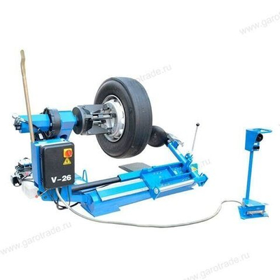 Станок шиномонтажный для автошин грузовых автомобилей, диаметр диска до 26" V-26