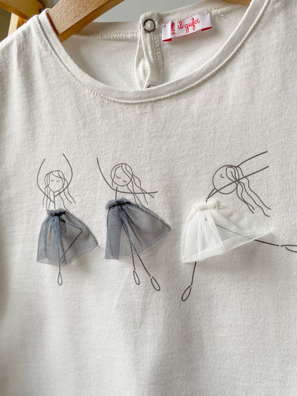 Новый лонгслив  Il Gufo, 128